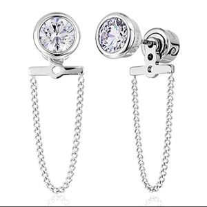 NEW Michael Kors Brilliance 2 in 1 Earrings